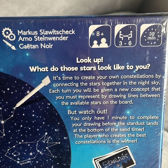 “StarLink- Sketch Through The Stars NWT” - Picture 3 of 6